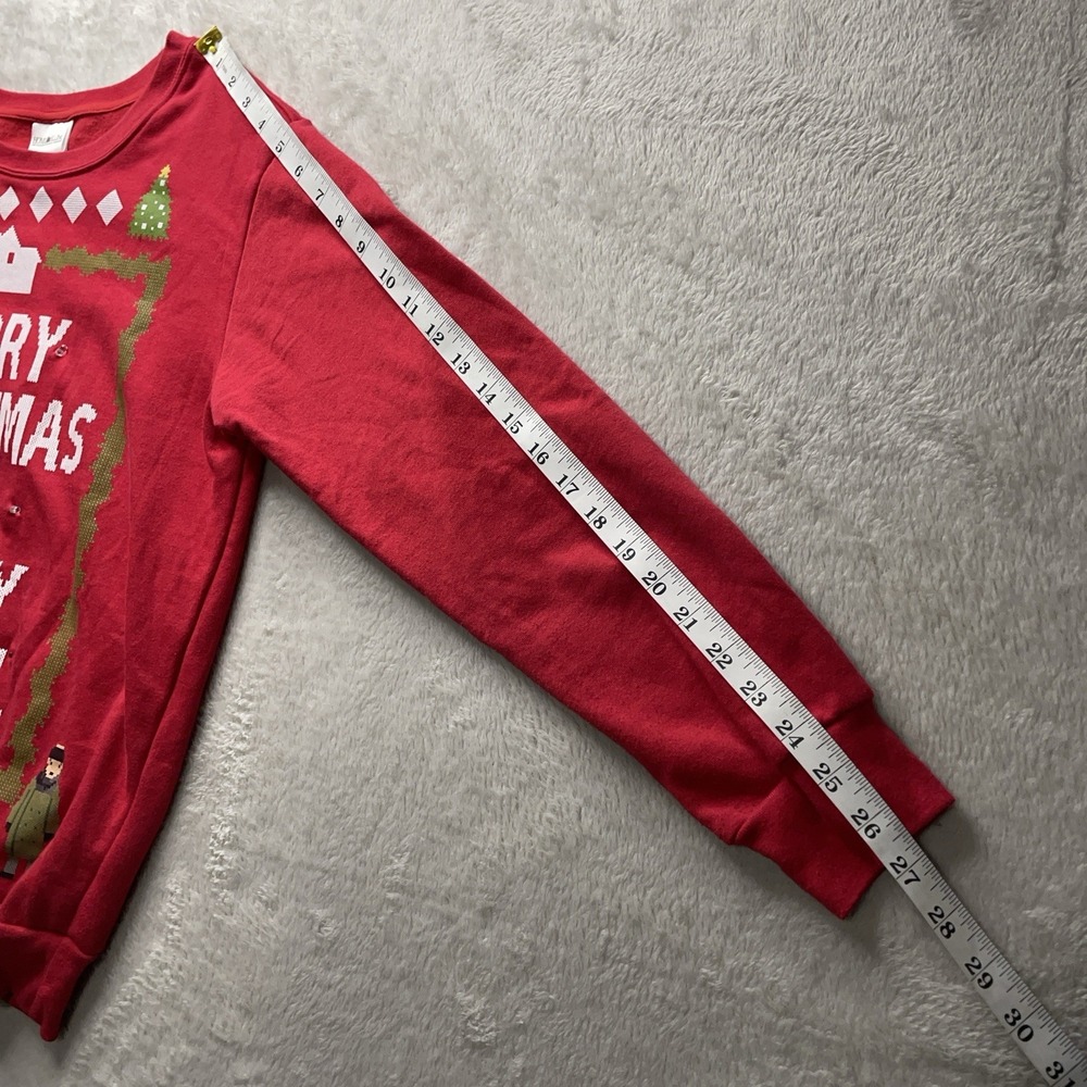Home Alone Red Christmas Light Up Sweater *Does Not Work* Size L  Holiday - Picture 12 of 14